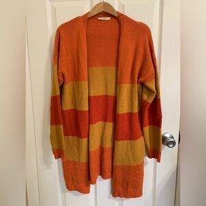 Cloudwalk | Colorful Striped Open Cardigan